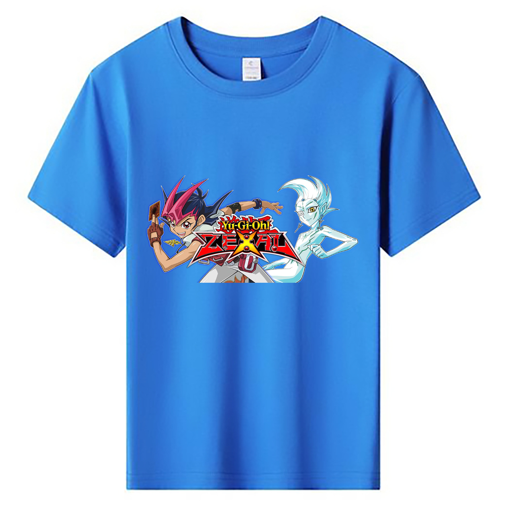 （画像用） 遊☆戯☆王 Yu-Gi-Oh! 綿100％キッズTシャツ（フロントプリント）